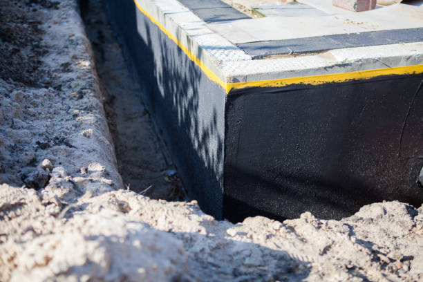 Residential Foundation Crack Repair installation at a Highland Park, PA home by SJ Waterproofing Pros