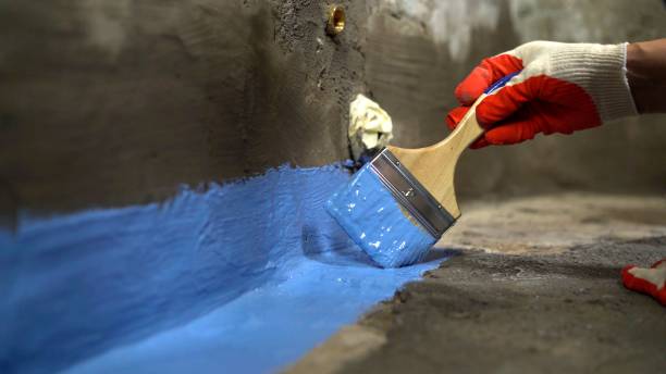 SJ Waterproofing Pros commercial waterproofing team near Highland Park, PA
